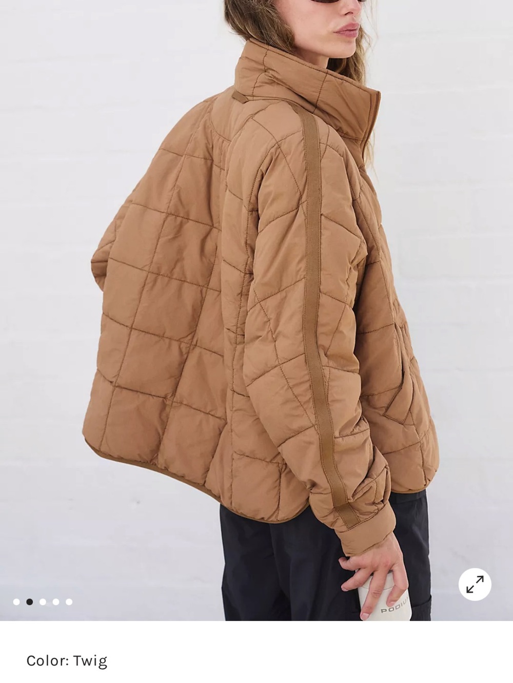 Free people Pippa Packable Puffer Jacket size medium